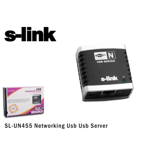 S-LİNK SL-UN455 NETWORKİNG USB USB SERVER