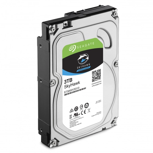 SEAGATE 3TB SKYHAWK ST3000VX010 3.5 5900 RPM 64 MB SATA 3 PC HARDDİSK (İTHALAT)