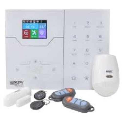 SPY SP-201IP DAHİLİ TCP-IP DESTEKLİ KABLOSUZ ALARM SETİ (1PIR,1MC,2KMD.)