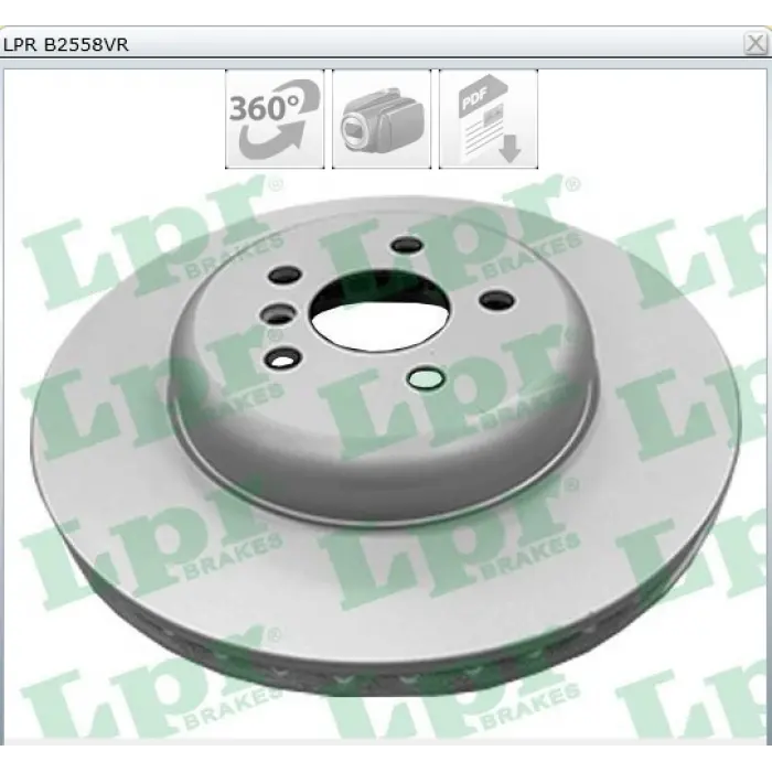 FREN DİSKİ ÖN BMW G30 / G31 / G32 / F90 / G11 / G12  HAVALI 348MM