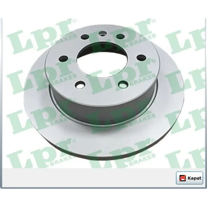 FREN DİSKİ ARKA TEKTEKER SPRINTER W907 / W910  2018> ELEKTRONİK EL FRENİ OLMAYAN ARAÇLAR DÜZ 298MM