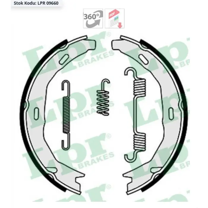 EL FREN BALATASI MERCEDES C SERİ W204-S204 (07-14) C204 (11>) E SERİ A207 (010>) S212 (09>) 164X25 MM