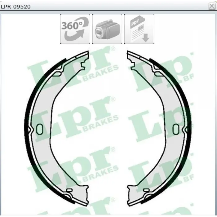 EL FREN BALATASI CHEROKEE (01-08) GRAND CHEROKEE I (91-99) GRAND CHEROKEE II (98-05)  WRANGLER II (96-08) 195X30MM