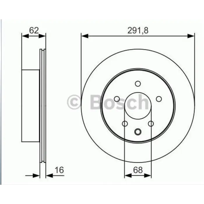 FREN DİSKİ ARKA HAVALI KOLEOS (08>) QASHQAİ+QASHQAİ+2 (07-13) X TRAIL (01-07) (07-13) (13>)