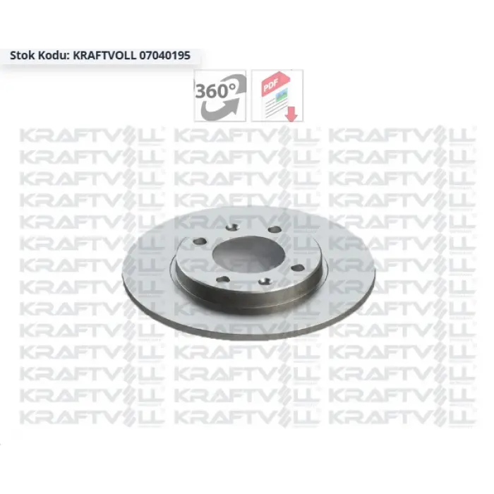 FREN DİSKİ ARKA P106 II (96>) P206 (98-07) P306 (93-03) SAXO (96-04) XSARA (98-05) ZX (91-98) DÜZ 247MM