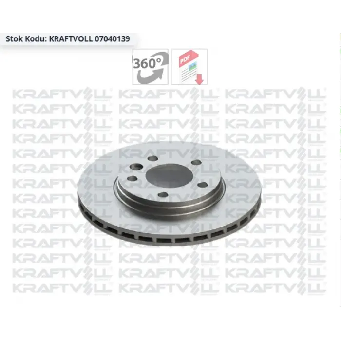 FREN DİSKİ ARKA TRANSPORTER T5 (03-15) T6 (15-18) T7 (2019>) CARAVELLE VI (2015>) HAVALI 294MM