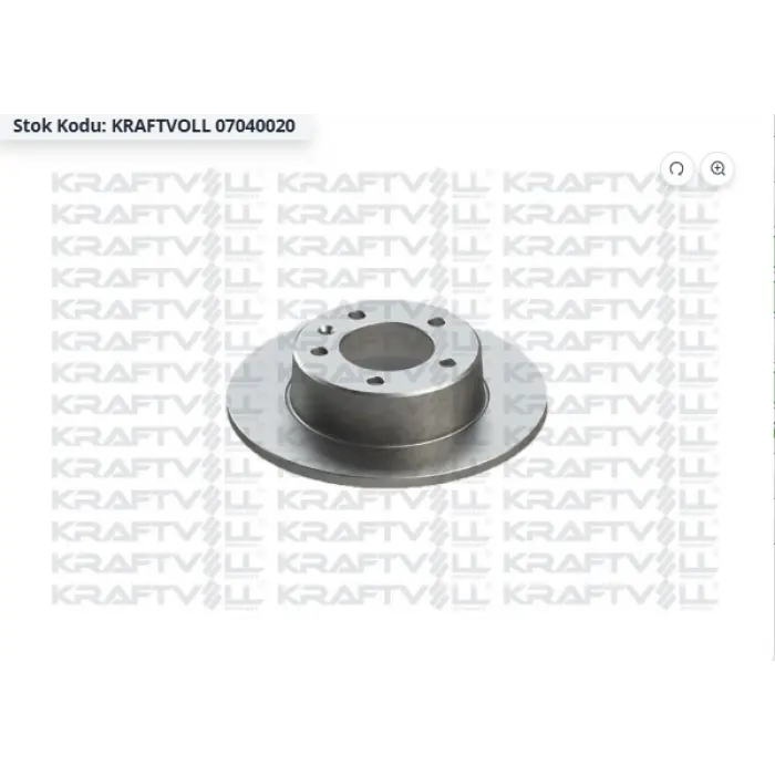 FREN DİSKİ ARKA MASTER II (98-11) MOVANO A (98-10) DÜZ 305MM