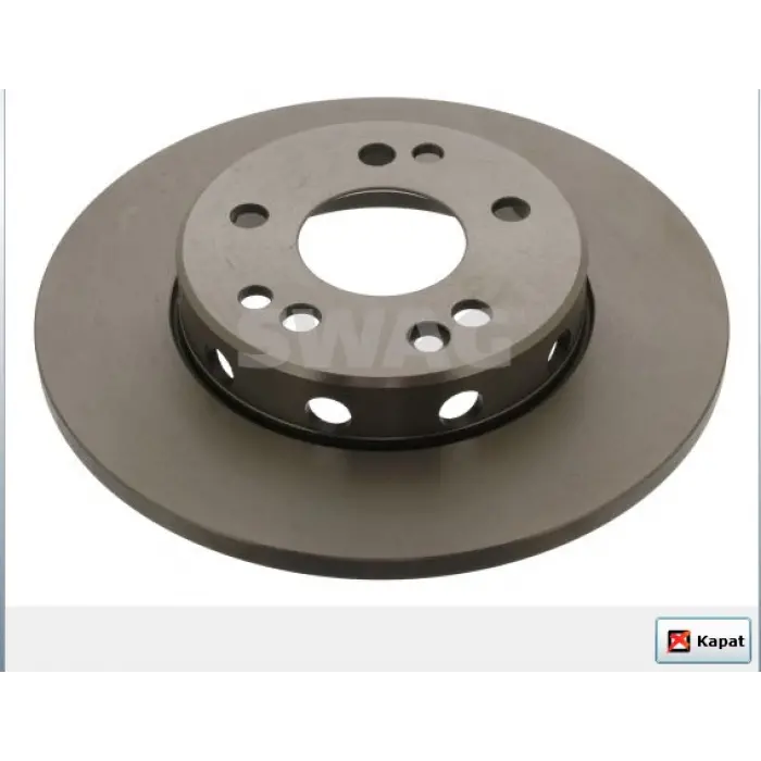 FREN DİSKİ ÖN MERCEDES E SERİ W124 (1993-1995) S124 (1993-1996) C124 COUPE (1987-1993) DÜZ 284MM