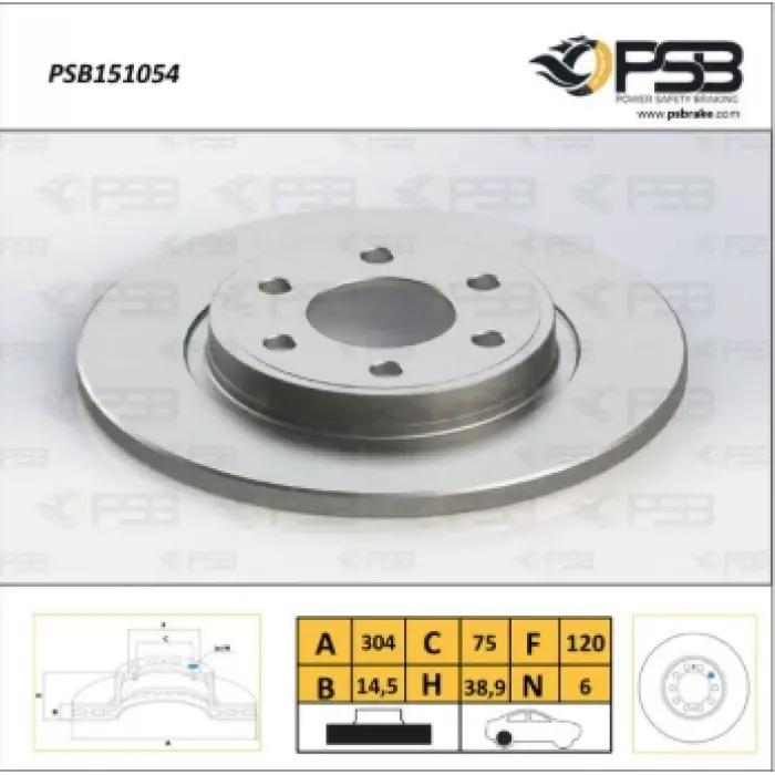FREN DİSKİ ARKA TRANSİT V710 2024> TRANSPORTER T8 2025 ECOBLUE HAVALI 304MM