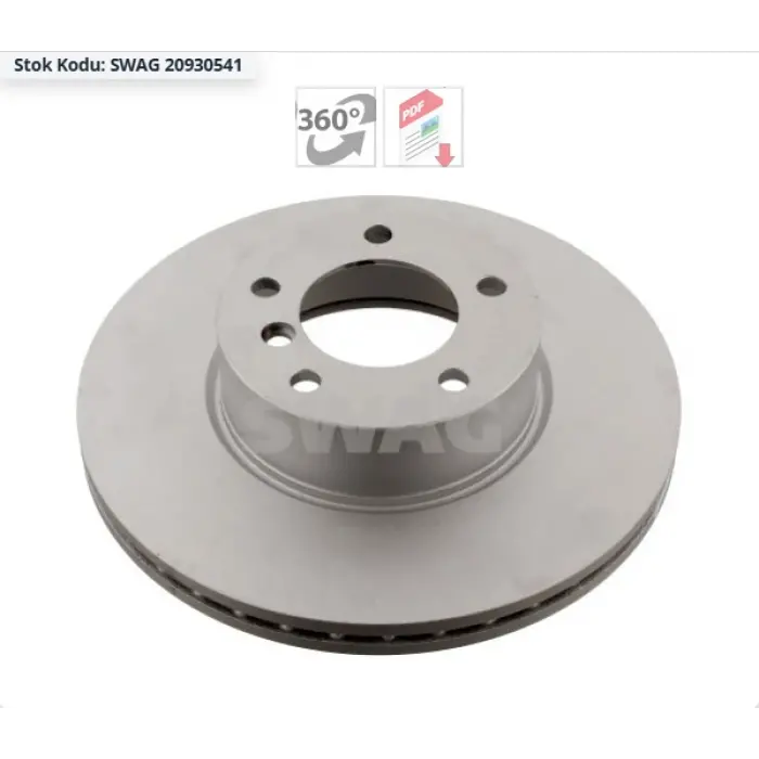 FREN DİSKİ ÖN BMW 1SERİ  F20-F21 (2011>) F23 (14>)2 SERİ  F22-F87 (13>) 3 SERİ E90 (05-11) E91 (04-12) E92 (06-13) F30-F35-F80 (11>) HAVALI 312MM