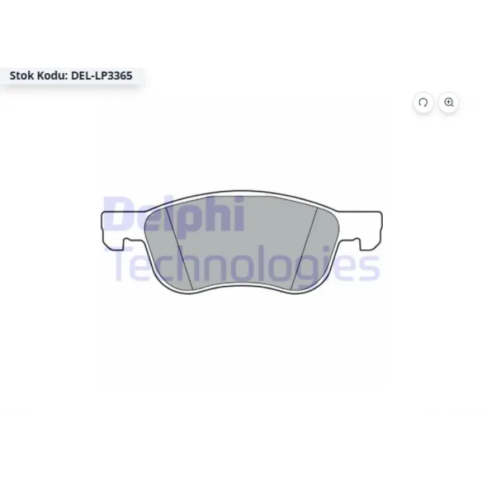 FREN BALATASI ÖN FIESTA VII 1.0 ECOBOOST / 1.5TDCİ 2017> COURIER V769 2021>