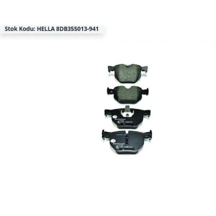 FREN BALATASI ARKA BMW X5 E70 (2007-2013) X5 (F15 F85) 2013> X6 (E71 E72) (2008-2014) X6 (F16 F86) 2014>