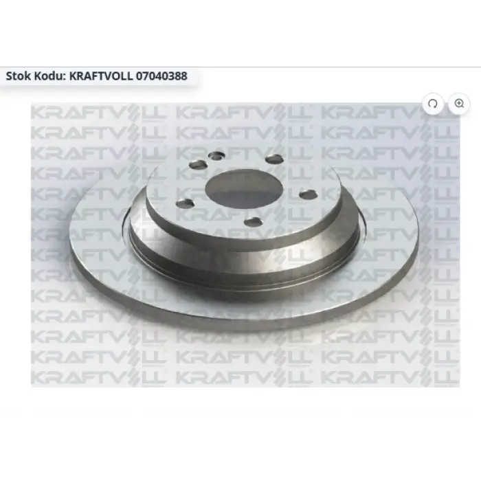 FREN DİSKİ ARKA MERCEDES VİTO W447  2014> V SERİSİ W447 (03-14) DÜZ 300M
