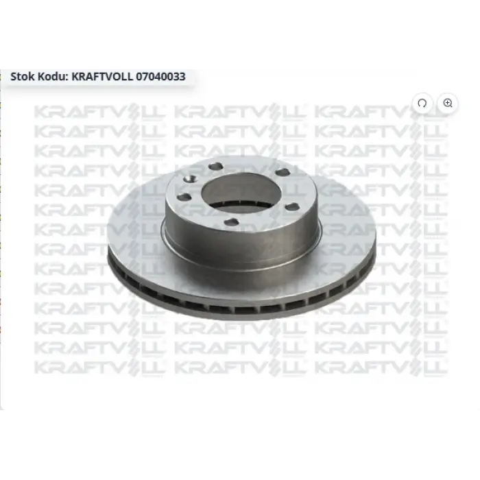 FREN DİSKİ ÖN MASTER II (98-11)  MOVANO A (98-10) INTERSTAR (02>)  HAVALI 305.5MM