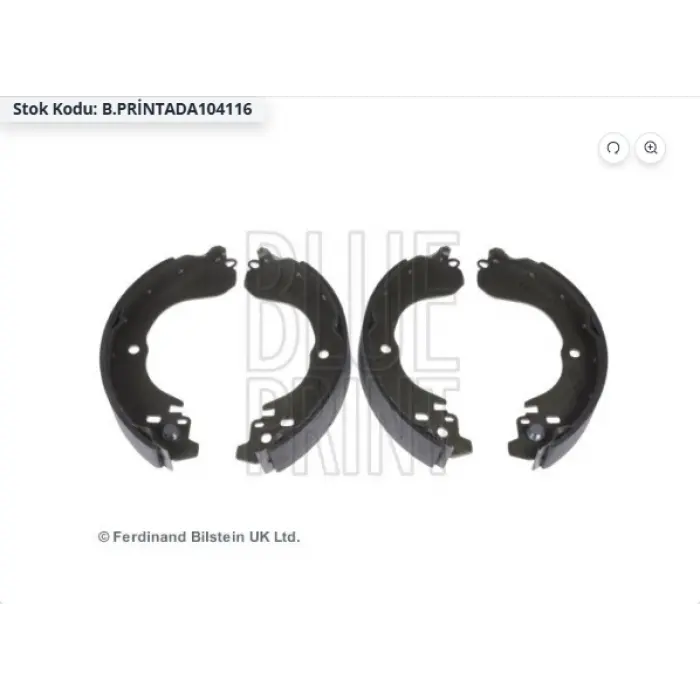 PABUÇLU BALATA ARKA JUKE (2010>) SEBRING (06-10) COMPASS (2006>) PATRIOT (2007>) 229X36MM