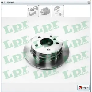 FREN DİSKİ ARKA MERCEDES A SERİSİ W168 (97-04) VANEO 414 (02-05) DÜZ 258MM