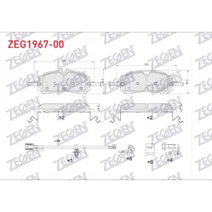 FREN BALATASI ARKA TRANSIT CUSTOM 2023> TRANSIT V710 2024> TRANSPORTER T8 2025> FİŞLİ