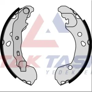 ARKA PABUÇLU BALATA CLIO III (05-12) MODUS (04>) MICRA III (03-10) NOTE (06-13) 203.2X38MM
