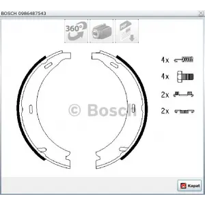 EL FREN BALATASI MERCEDES 190 W201 (82-93) A SERİ W168 (97-04) W169 (04-12) B SERİ W245 (05-11) VANEO (02-05) CLK A208-C208 (98-02) 165X20MM