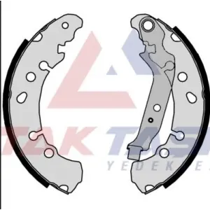 ARKA PABUÇLU BALATA TOYOTA YARIS (05-10) YARIS (10>) CHARADE (11>) FRANSA MONTAJ 203.2X38.3MM