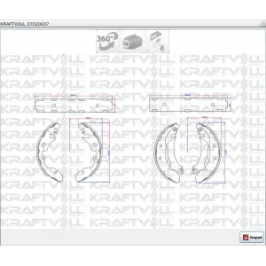 ARKA PABUÇLU BALATA FORD MONDEO I (93-96) MONDEO II (96-00)