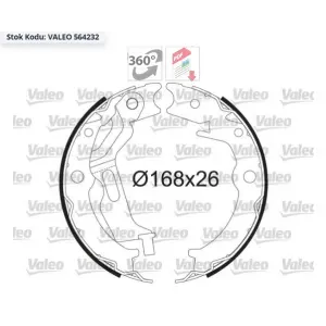 EL FREN BALATASI EPICA 2005> LACETTI 2005> TOSCA 2006> NUBIRA 2003>  168X26MM