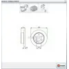 FREN DİSKİ ARKA VW CRAFTER (06-16) SPRINTER W906 (06-16) TEKTEKER
