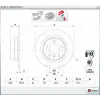 FREN DİSKİ ARKA BMW 1 SERİ F20 (10>) F21 (11>) 2 SERİ F23 (14>) F22-F87 (13>) DÜZ 290MM