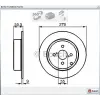 FREN DİSKİ ARKA COROLLA (03-07) AE111 (98-00) AE112 (00-02) DÜZ 279MM