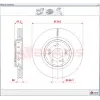 FREN DİSKİ ÖN HONDA CR-V 1.6-2.2 D-TEC  2012> HAVALI 315MM