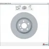 FREN DİSKİ ÖN HAVALI KAPLAMALI BMW F40 019>/ F45-F46 ACTIVE TOURER 014> X1 F48 015> X2 F39 017> MINI COUNTRYMAN F60 017> 330MM