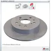 FREN DİSKİ ARKA SWIFT III (05-10) SX4 (2007>) L300 (86-13) DÜZ 278MM
