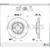 FREN DİSKİ ÖN  NISSAN MICRA K13(11-15)/NOTE(13-15)