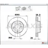 FREN DİSKİ ÖN TOYOTA HI-LUX III (2004-2015) HAVALI 255MM