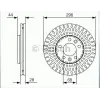FREN DİSKİ ÖN TRAFIC III (14>) VİVARO (14>) NV 300 (16>) HAVALI 296MM
