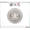 FREN DİSKİ ARKA HAVALI KAPLAMALI BMW F10-F11 520İ-520D 010> 330MM