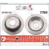 FREN DİSKİ ARKA BMW 3 SERİ F30-F31-F35-F80 (11>) G.TURISMO F34 (13>) 4 SERİ F32-F33-F82-F83 (13>) F36 (14>) HAVALI 300 MM