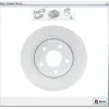 FREN DİSKİ ÖN MERCEDES A SERİSİ W176  2012> B SERİSİ W246-W242  2011> CLA SERİSİ C117  2013> HAVALI 280MM