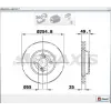FREN DİSKİ ÖN TOYOTA COROLLA E12 1.4-1.6VVTİ (03-07) FC KASA (05-13) HAVALI 255MM