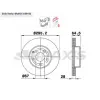 FREN DİSKİ ÖN MERCEDES C SERİ C204 (011>) S204 (07-14) W204 (07-14) E SERİ A207 (010>) C207 (09>) S212 (09>) W212 (09>) SLK R172 (11>) HAVALI 295MM