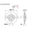 FREN DİSKİ ÖN TOURNEO CONNECT (02-13) TRANSİT CONNECT (02-13) HAVALI 278MM