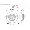 FREN DİSKİ ARKA BMW X5 E70 (07-13) X5 (F15 F85 ) 2013> X6  E71-E72 (08-14) X6 (F16 F86 ) 2014> HAVALI 320MM