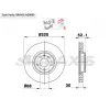 FREN DİSKİ ÖN AUDI A4 (07-15) A5 (09-16) A6 (10>) A7 (10>) Q5 (08-16) HAVALI 320MM