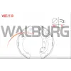 ARKA PABUÇLU BALATA CLIO II (98-05) CLIO III (05-12) CLIO IV (12>) SYMBOL (98-13) (13>) P301-C ELYSEE (12>) LOGAN (04-10) LOGAN (12>) C3 (09>) 203,2X39 MM SOKETLİ