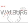PABUÇLU BALATA ARKA HONDA JAZZ II  (2002-2008)  180X32MM