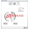 ARKA PABUÇLU BALATA ALBEA (96-09) DOBLO (01-10) COMBO (12-17) IDEA (03>) 228.6X42.3 MM LEVYESİ YAYLI