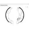 ARKA PABUÇLU BALATA CLIO II (98-05) CLIO III (05-12) CLIO IV (12>) SYMBOL (98-13) (13>) P301-C ELYSEE (12>) LOGAN (04-10) LOGAN (12>) C3 (09>) 203,2X39 MM SOKETLİ