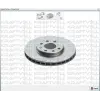 FREN DİSKİ ÖN OPEL ASTRA G (98-09) ZAFIRA A (99-05) HAVALI 256MM