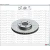 FREN DİSKİ ÖN PEUGEOT 407 (04>) P508 (010>) P607 (00>) HAVALI 283 MM