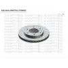 FREN DİSKİ ÖN MITSUBISHI L200 (2004-2014) (2014>) PAJERO SPORT I (1996-2008) PAJERO SPORT II (2008-2015) FIAT FULLBACK (2016>) HAVALI 294MM